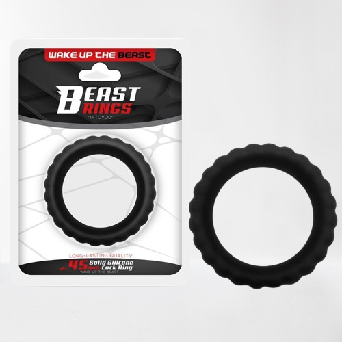 Beast Ring anillo para pene de silicona sólida con diseño nube 4.5 cm
