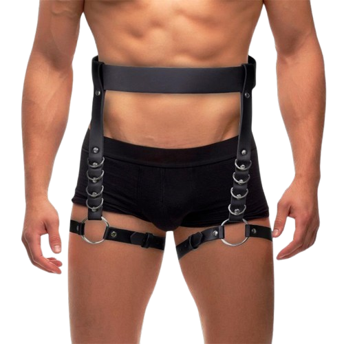 Intoyou "BDSM Line" arnés masculino Didier para piernas y cintura