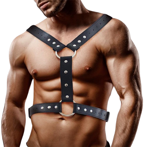 Intoyou "Fetish Line" arnés masculino Fabrio para pecho