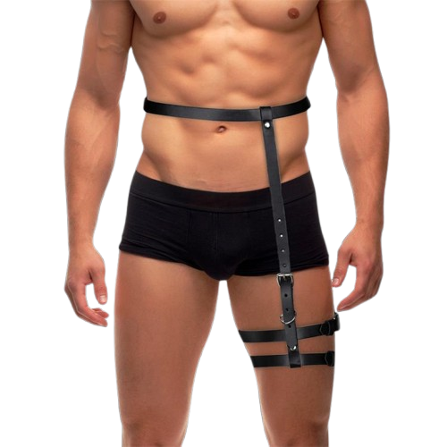Intoyou "BDSM Line" arnés masculino Martin para pierna y cintura