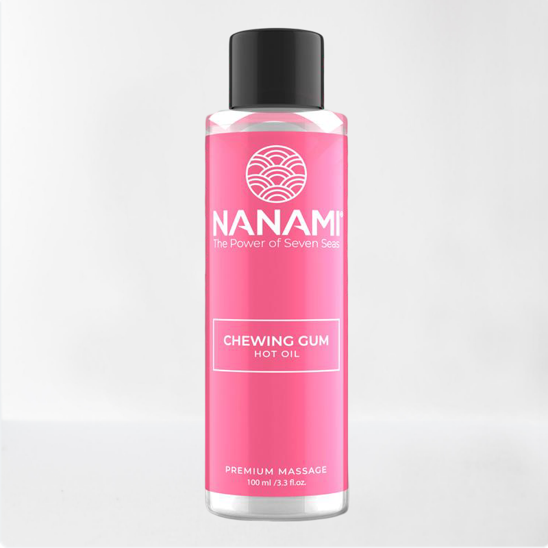 Nanami aceite de masaje efecto calor "Chicle"