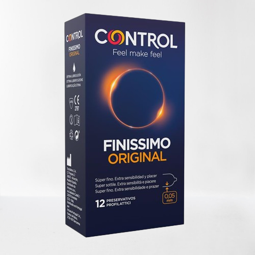 Control preservativos "Finissimo original" regular (12u)