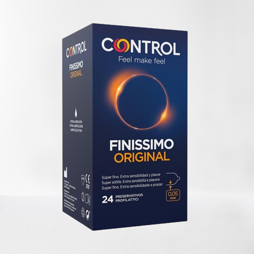 Control preservativos "Finissimo original" regular (24u)
