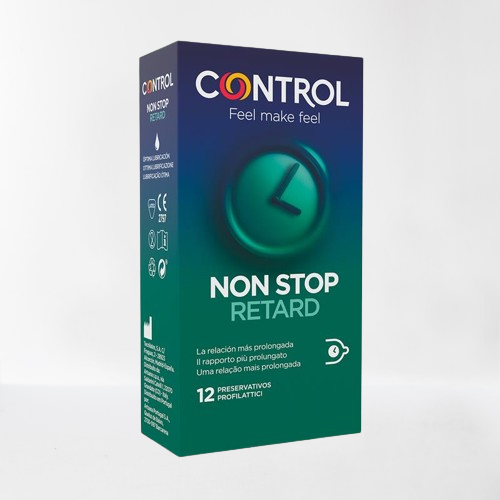 Control preservativos "Non stop retard" regular (12u)