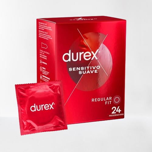 Durex preservativos "Sensitivo Suave" regular (24u)