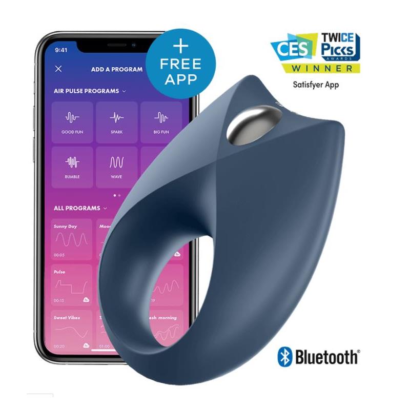 Satisfyer anillo vibrador "One - Royal" (con app)