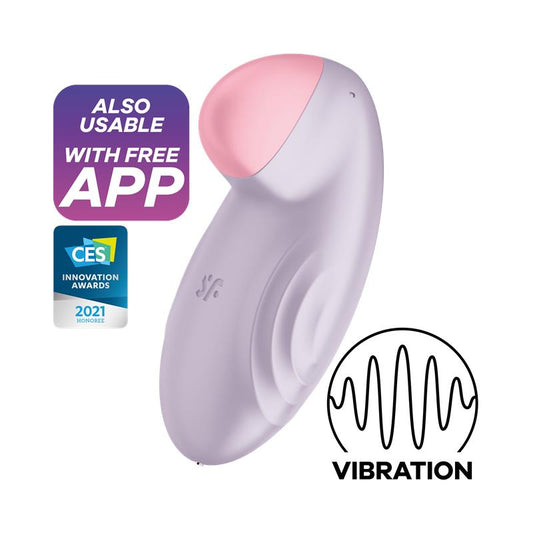 Satisfyer vibrador "Tropical Tip" lila (con app)