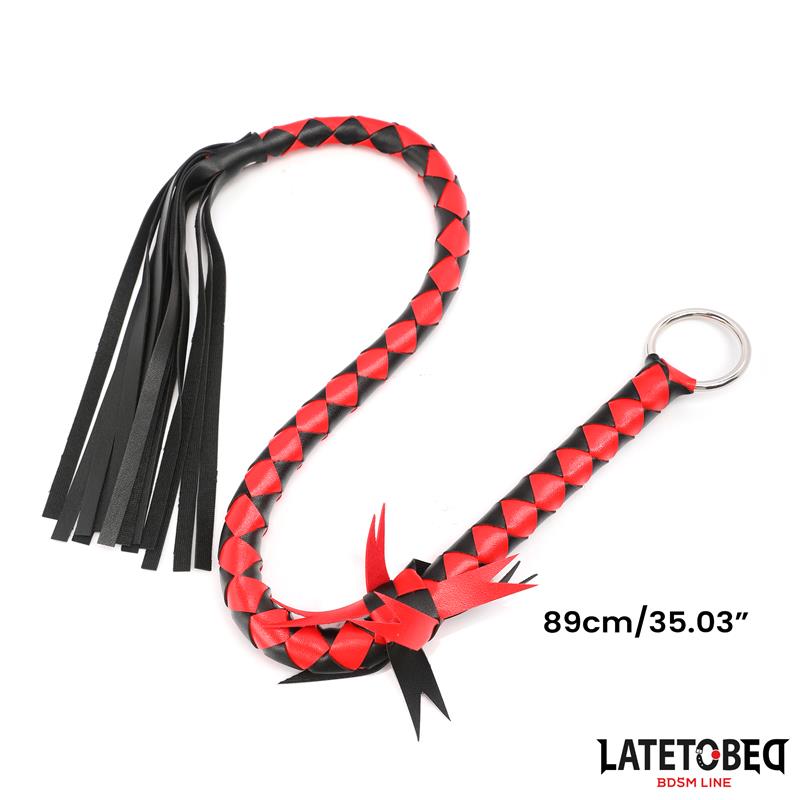 LateToBed "BDSM Line" flogger 85 cm