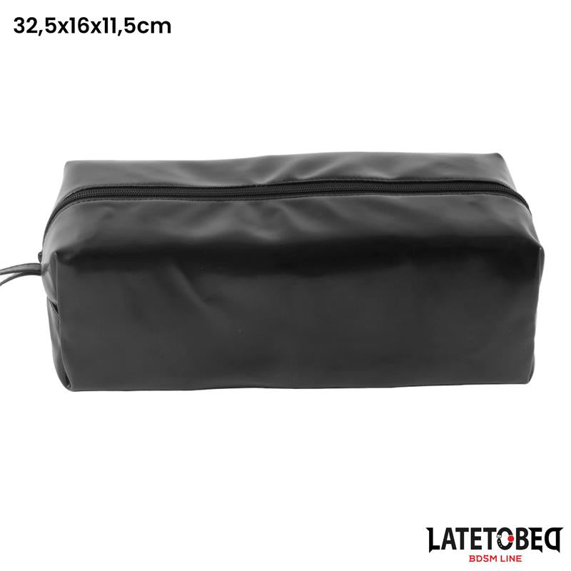 LateToBed "BDSM Line" set de bondage 8 piezas con bolsa de almacenaje