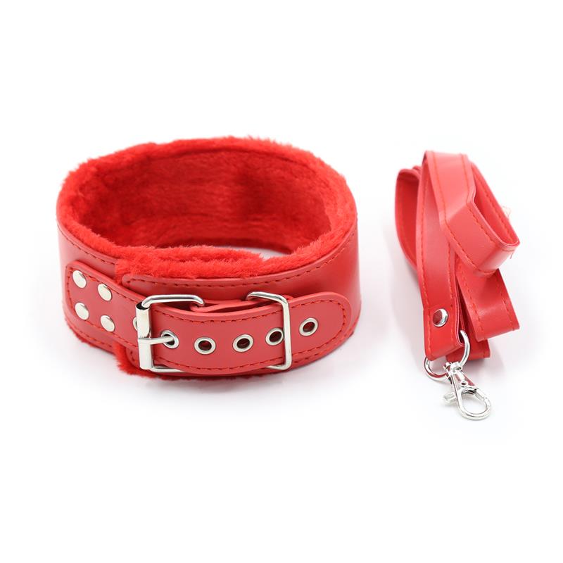 Intoyou "BDSM Line" set bondage 10 piezas rojo