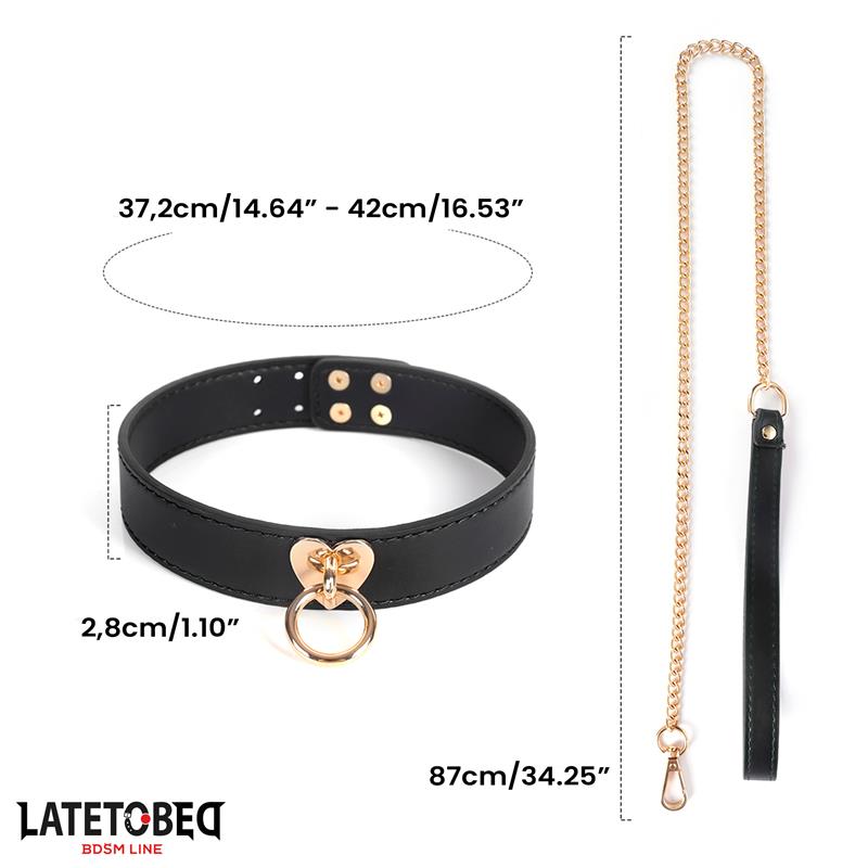 LateToBed "BDSM Line" set bondage de 8 piezas con maletín de almacenaje