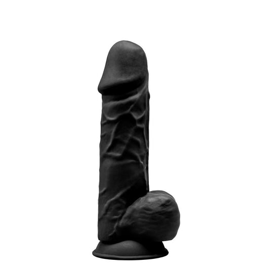 Silexd dildo hiper realista "Dual Density" 21,5 cm negro