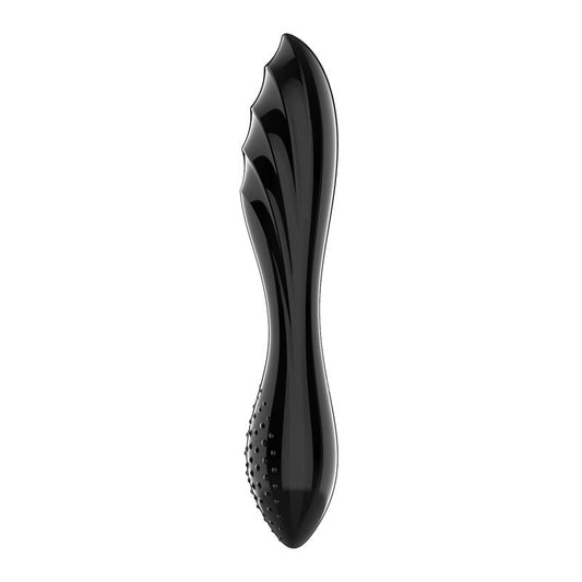 Satisfyer dildo de cristal "Dazzling Crystal 1" negro