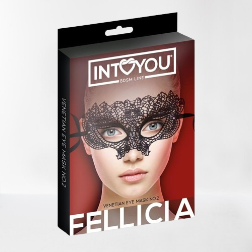 Intoyou "BDSM Line" máscara veneciana Fellicia No. 2