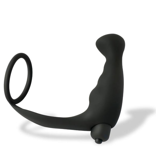LateToBed Afterdark plug anal con vibración y anillo para pene "Iuterp"