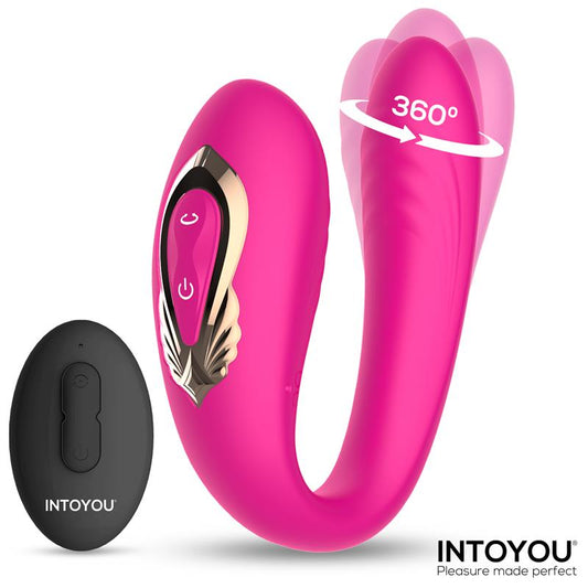 Intoyou vibrador para parejas con rotación "Lanty"
