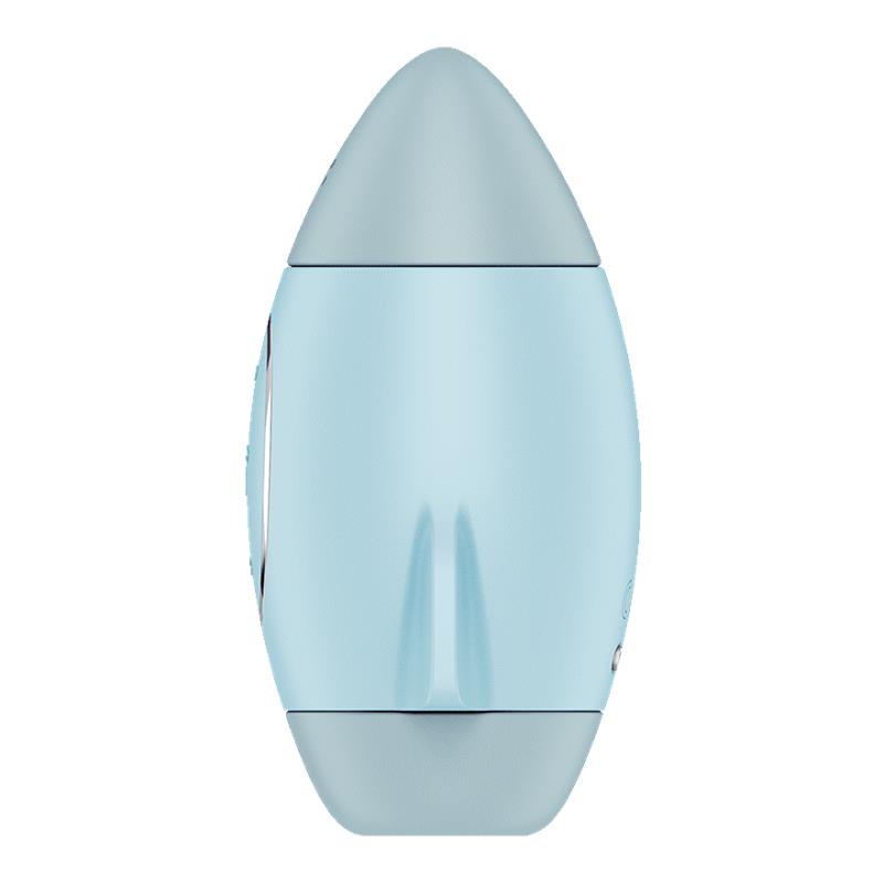 Satisfyer succionador de clítoris con vibración "Mission Control" azul