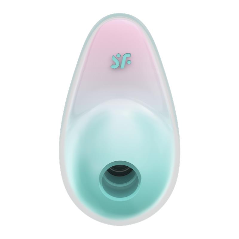 Satisfyer succionador de clítoris con vibración "Pixie Dust" menta/rosa