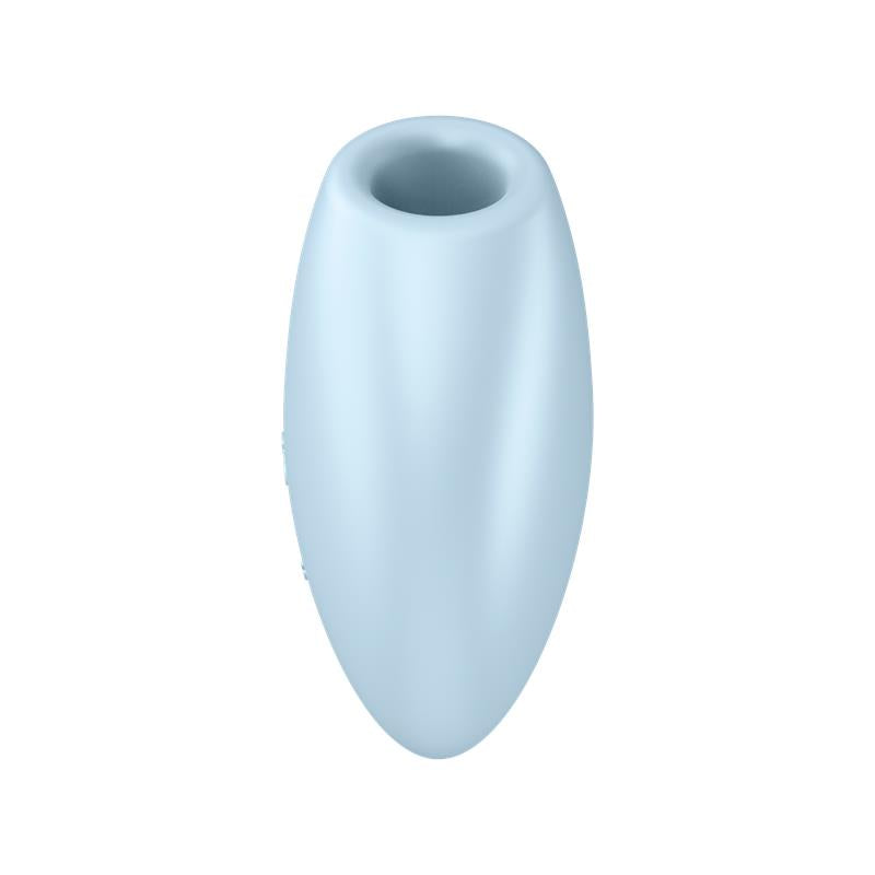 Satisfyer succionador de clítoris con vibración "Cutie Heart" azul