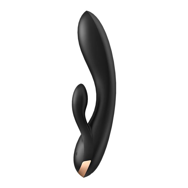 Satisfyer vibrador "Double Flex" negro (con app)