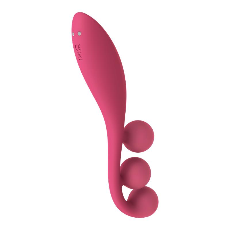 Satisfyer vibrador "Tri Ball 1" rojo