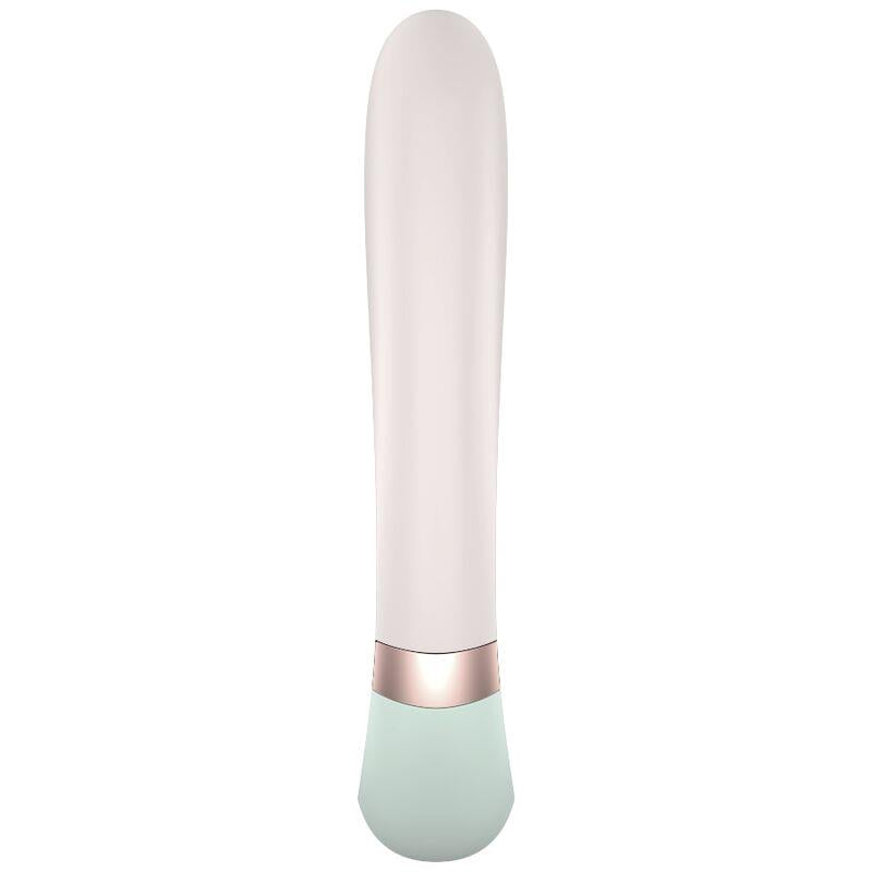 Satisfyer vibrador con efector calor "Heat Wave" menta (con app)
