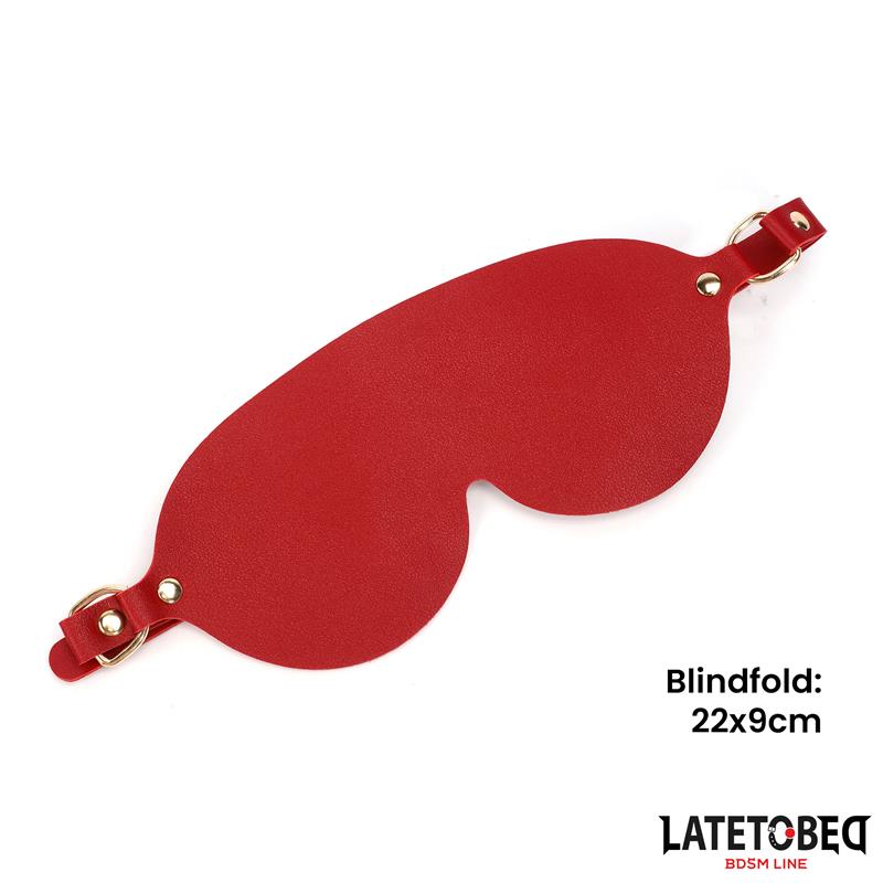 LateToBed "BDSM Line" set de bondage 7 piezas con bolsa de almacenamiento