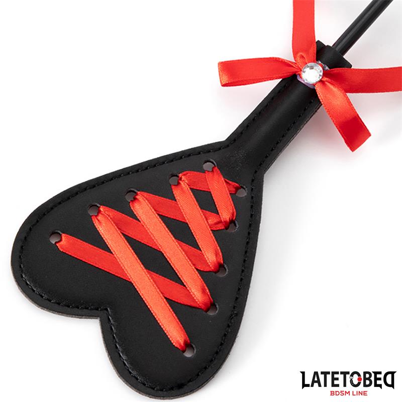 LateToBed "BDSM Line" pala corazón 43.5 cm