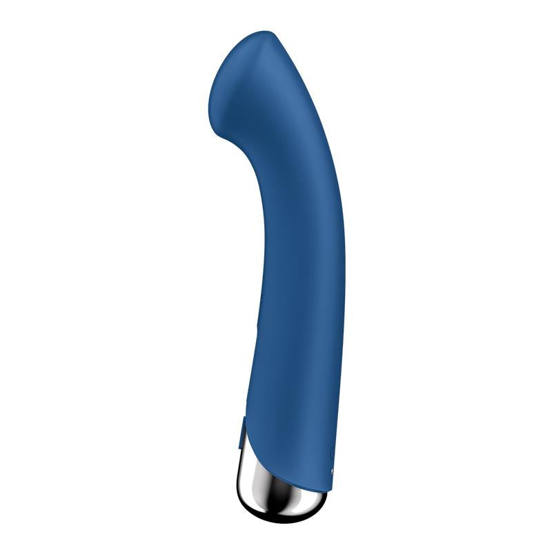 Satisfyer vibrador con rotación "Spinning G-Spot 1" azul