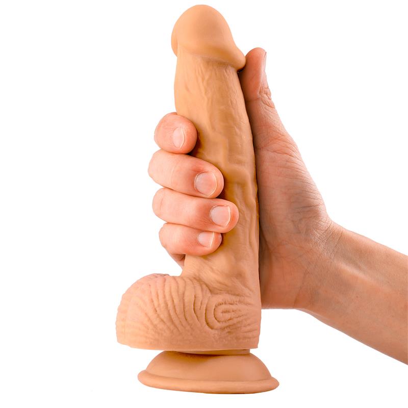 LateToBed Max & Co dildo realista con testículos "Thom" 21.1 cm