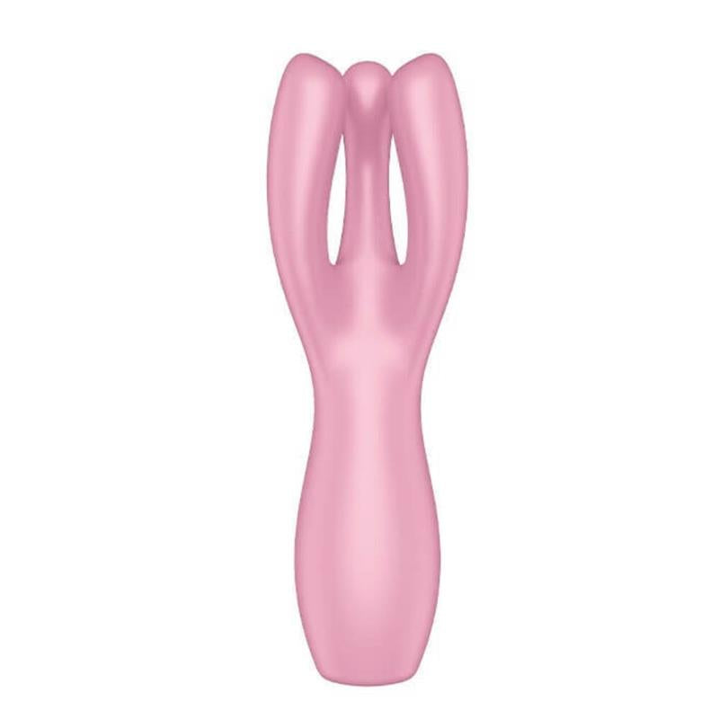 Satisfyer vibrador "Threesome 3 Lay-on" rosa