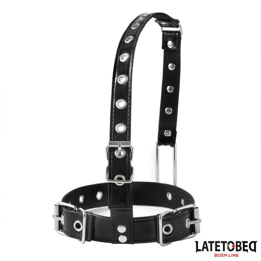 LateToBed "BDSM Line" collar con gancho para la nariz