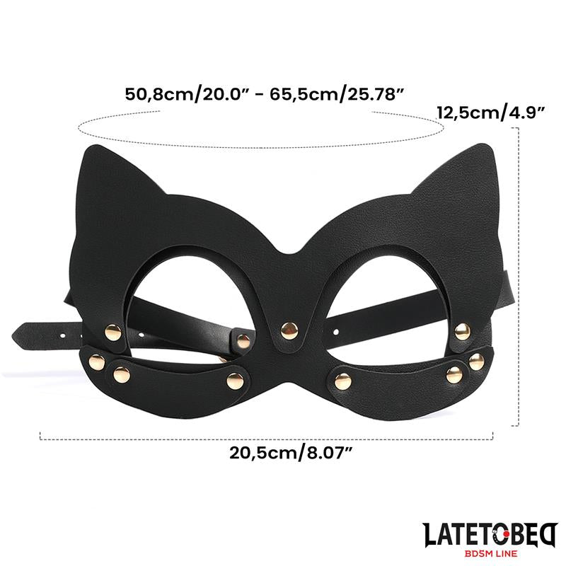 LateToBed "BDSM Line" set bondage de 8 piezas con maletín de almacenaje