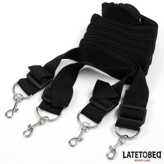 LateToBed "BDSM Line" restricciones para cama