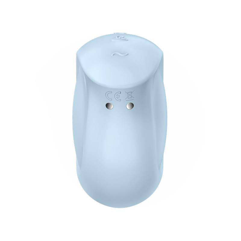 Satisfyer succionador de clítoris con vibración "Sugar Rush" azul