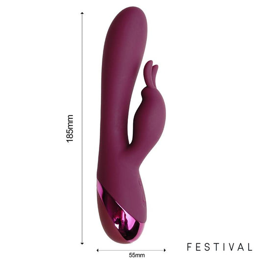 LateToBed Festival vibrador "Brole" lila