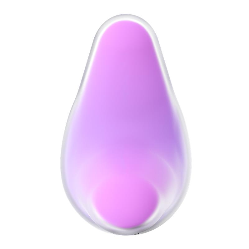 Satisfyer succionador de clítoris con vibración "Mermaid Vibes" violeta y rosa