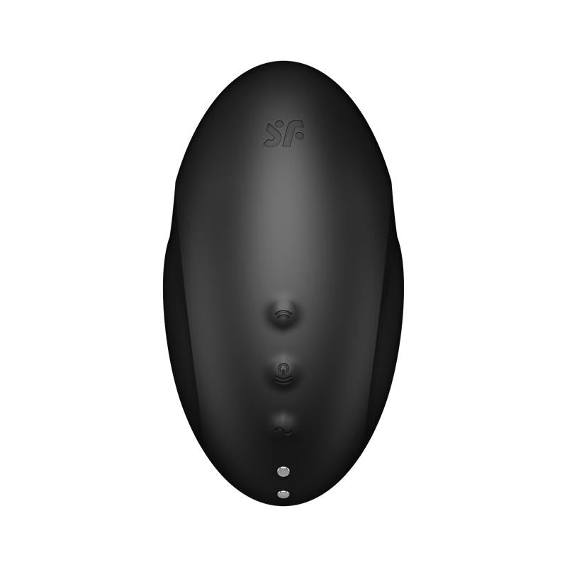 Satisfyer succionador de clítoris con vibración "Vulva Lover 3" negro