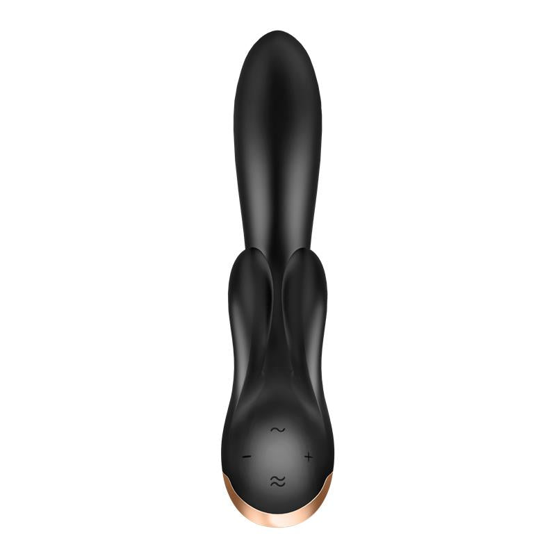 Satisfyer vibrador "Double Flex" negro (con app)