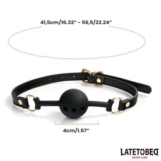 LateToBed "BDSM Line" set bondage de 8 piezas con maletín de almacenaje