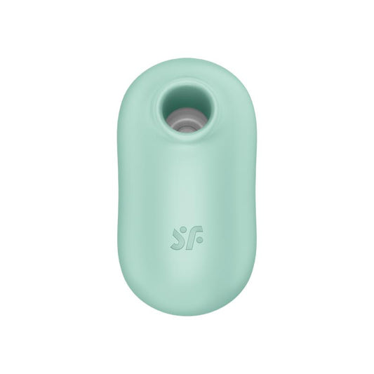 Satisfyer succionador de clítoris con vibración "Pro To Go 2" menta