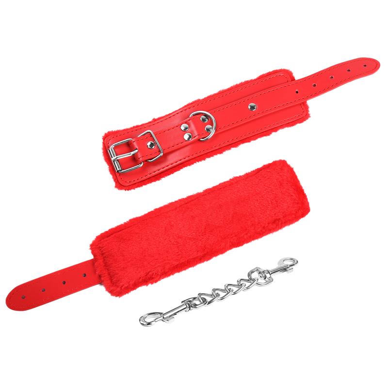 Intoyou "BDSM Line" set bondage 10 piezas rojo
