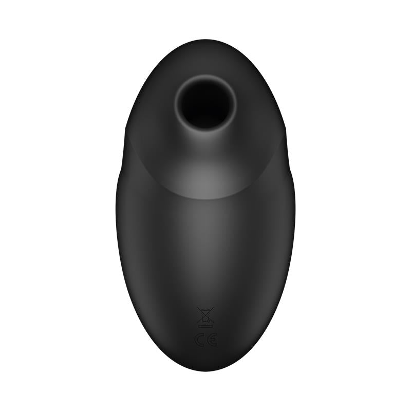 Satisfyer succionador de clítoris con vibración "Vulva Lover 3" negro