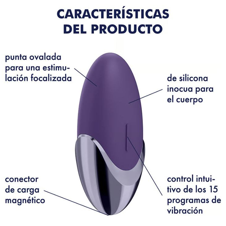 Satisfyer vibrador estimulador de clítoris "Layons Purple Pleasure"
