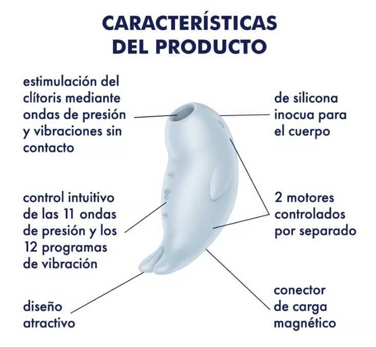 Satisfyer succionador de clítoris con vibración "Seal You Soon"