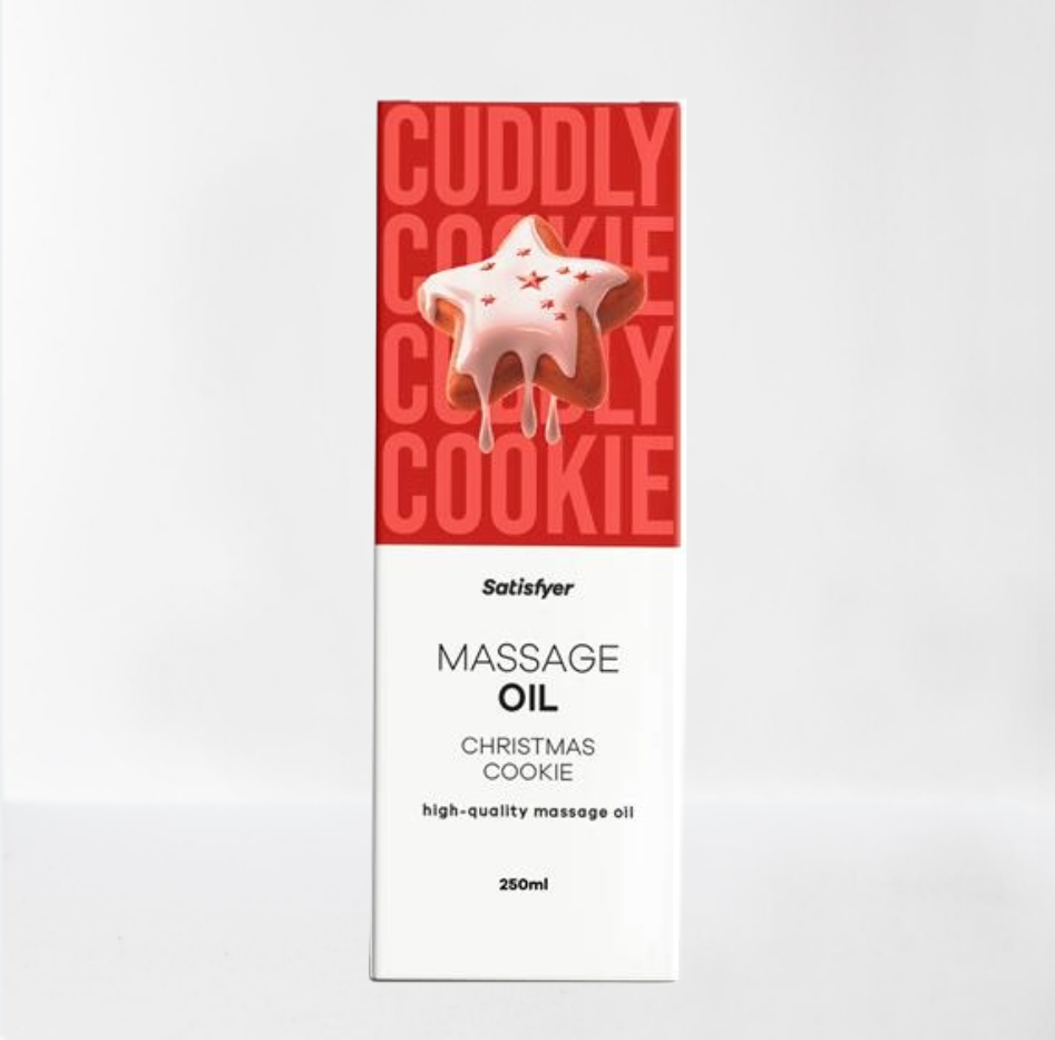 Satisfyer aceite de masaje aroma "Christmas Cookie"