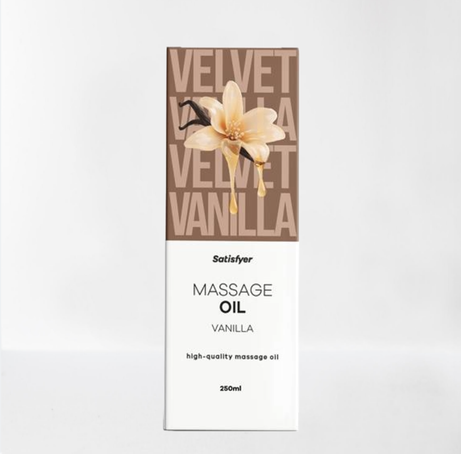 Satisfyer aceite de masaje aroma "Vainilla"