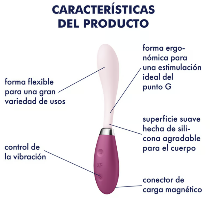 Satisfyer vibrador "G-Spot Flex 3"