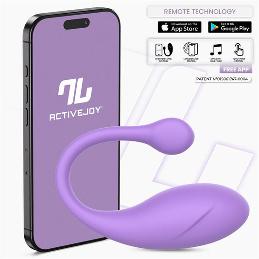 Intoyou huevo vibrador "Bulby" lavanda (con app)