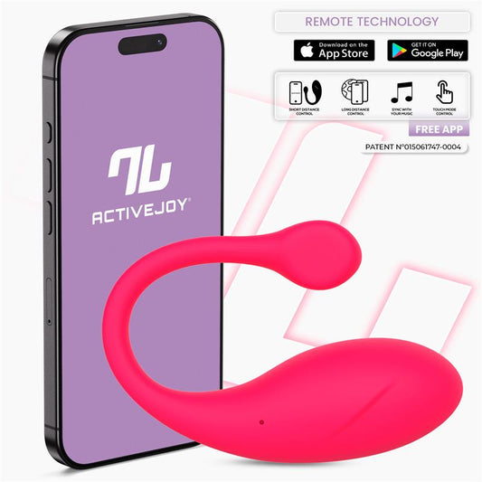 Intoyou huevo vibrador "Bulby" rosa (con app)